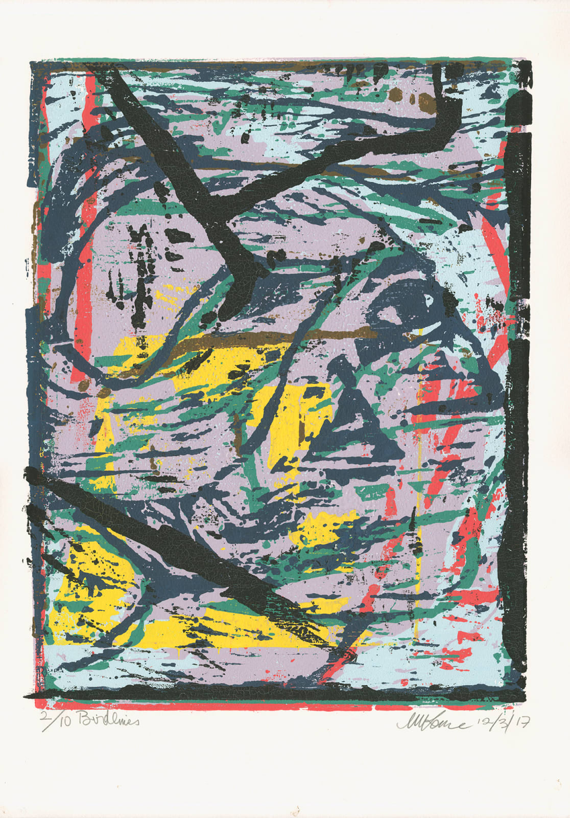 Michael Kane, Birdlines, 2017