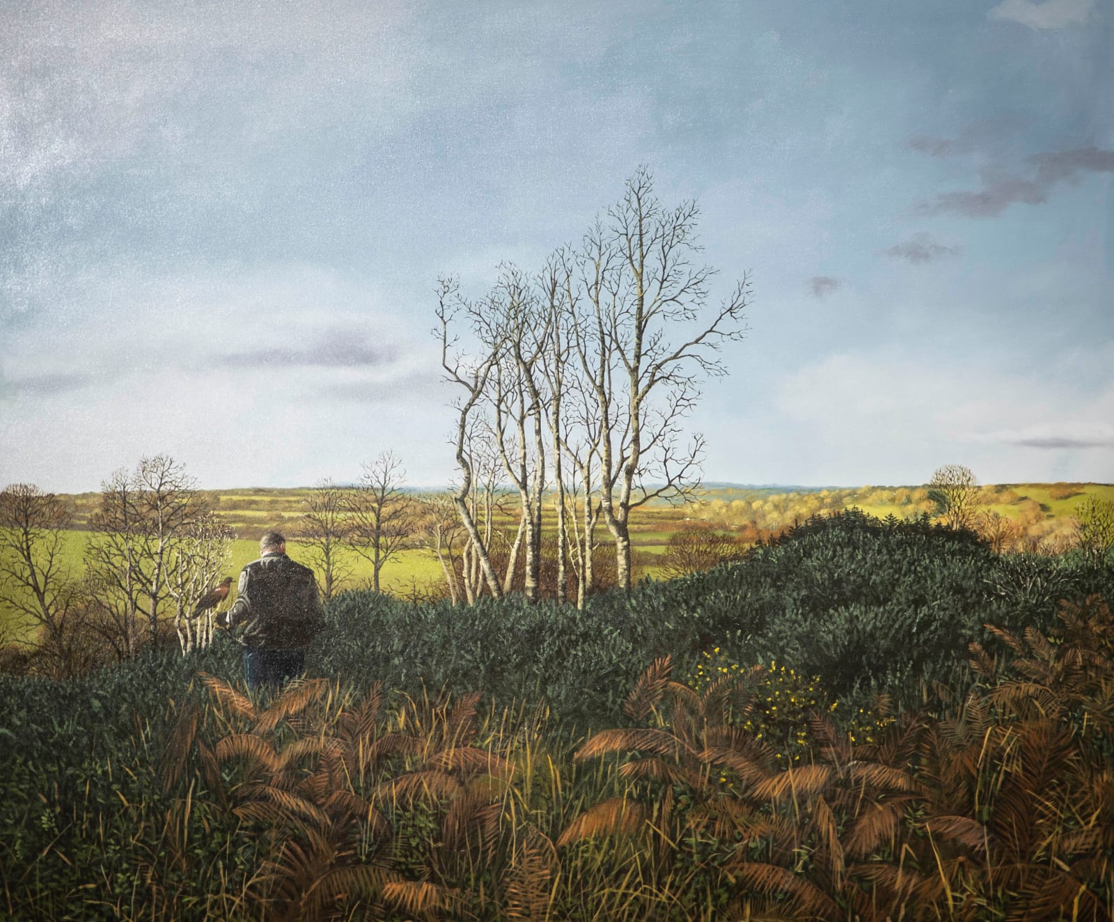 Martin Gale, Hunting in the Hills, 2020