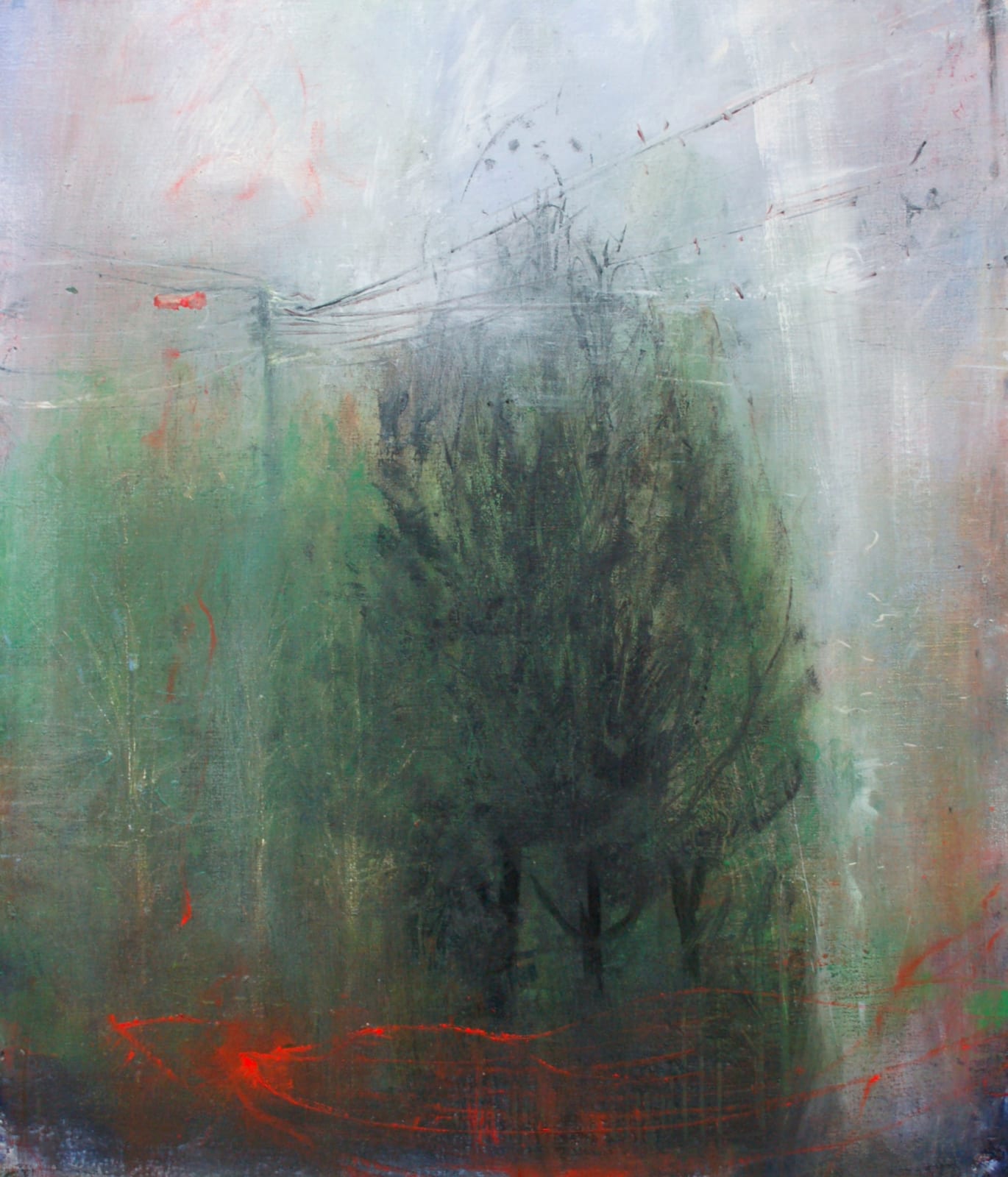 Patricia Burns, Dark Road IV, 2019