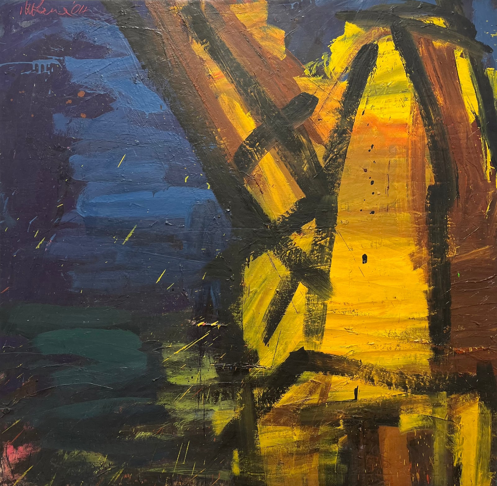 Michael Kane, The Crane, 2002