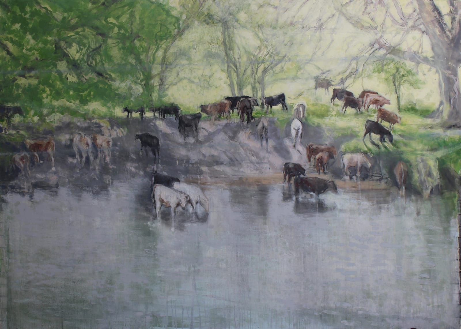 Bernadette Kiely, Stay silent and still [survival of the fittest], 2023