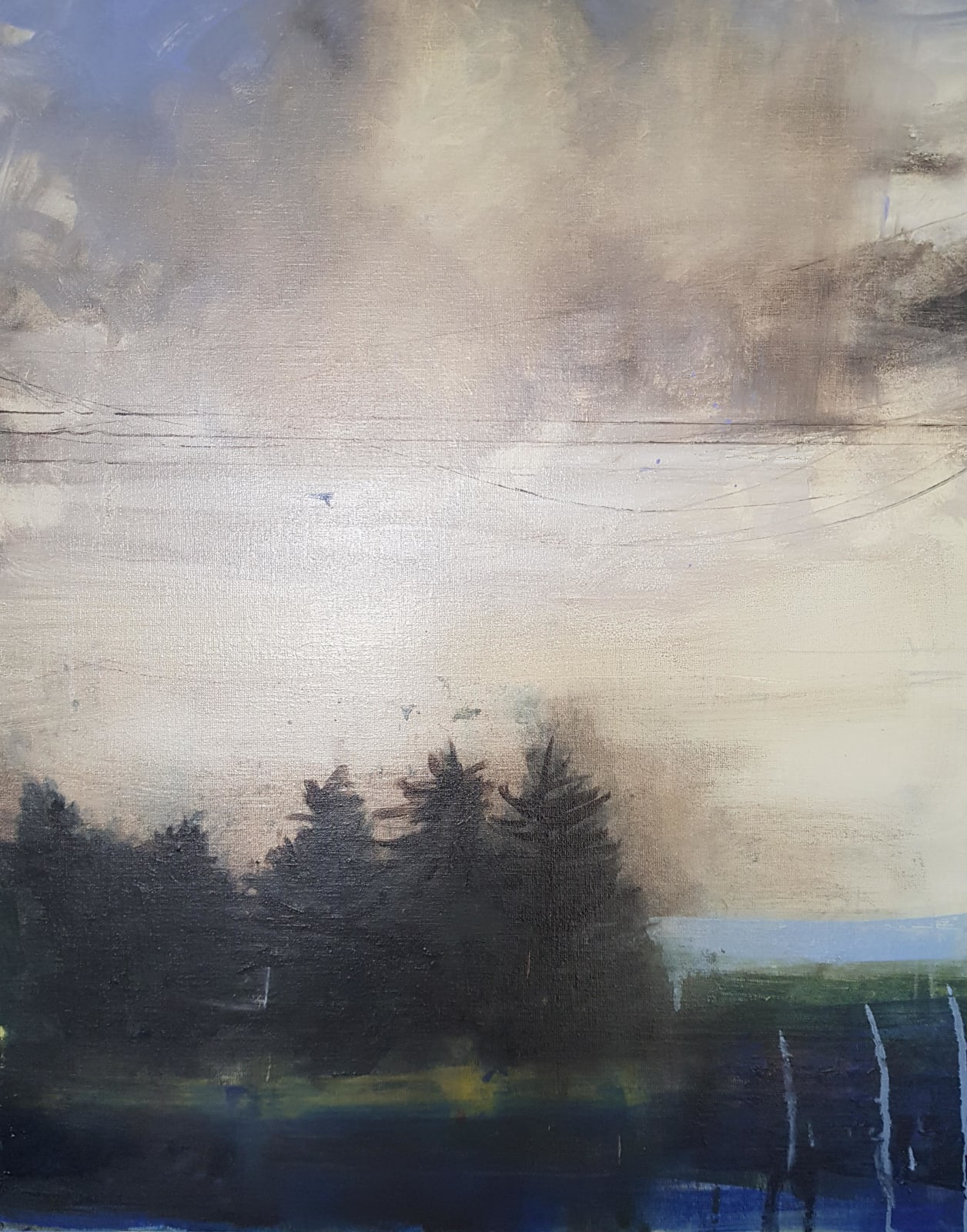 Patricia Burns, Sea Road II, 2021