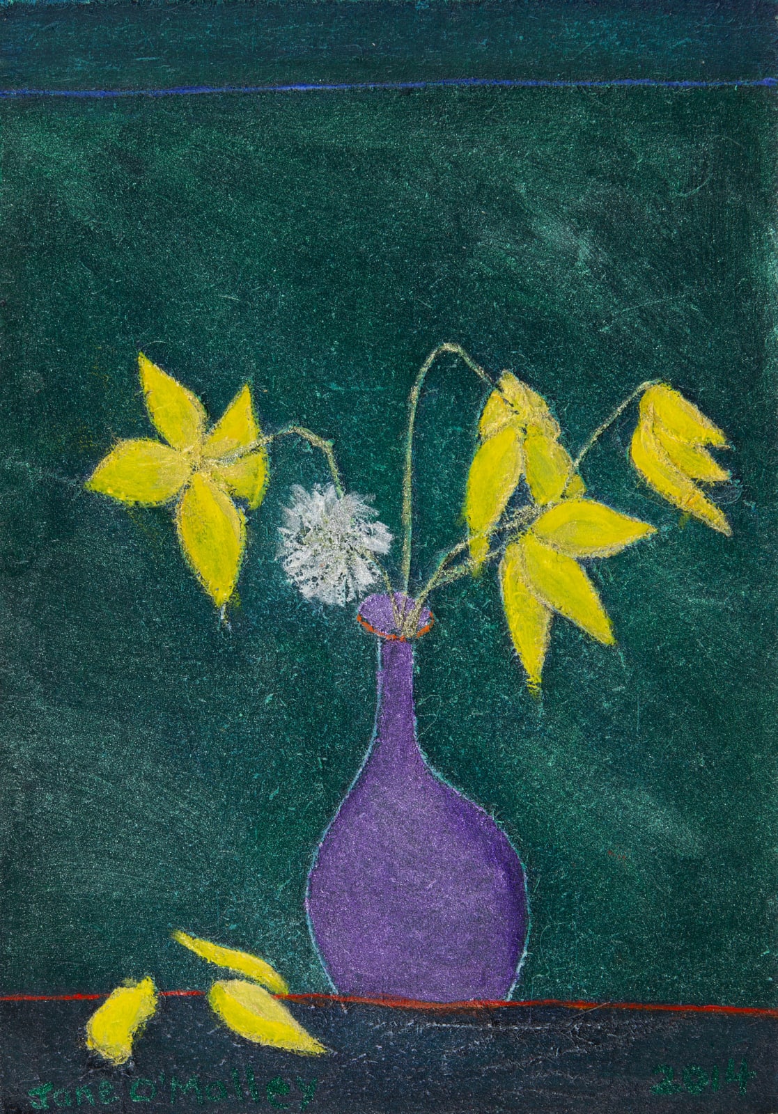Jane O'Malley, Clemantis Tangutica, 2014