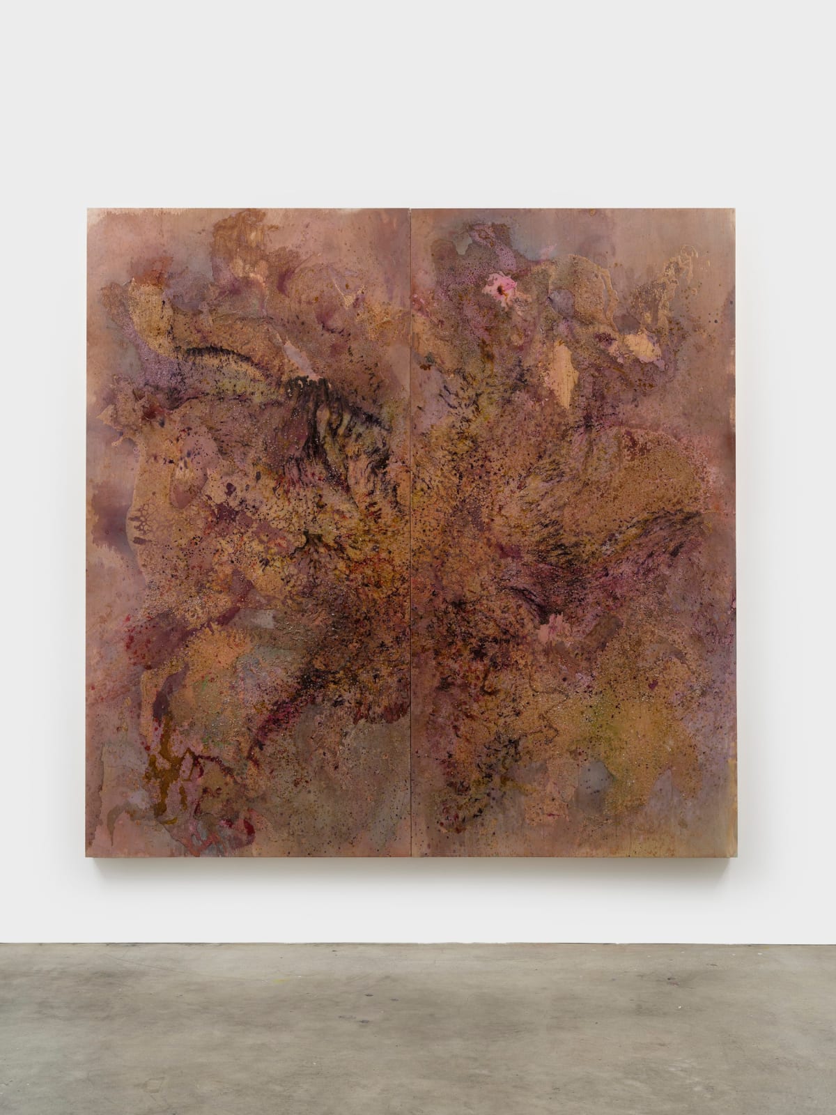 Tonia Calderon, Running out of faith. Perhaps we know too much., (Diptych), 2025