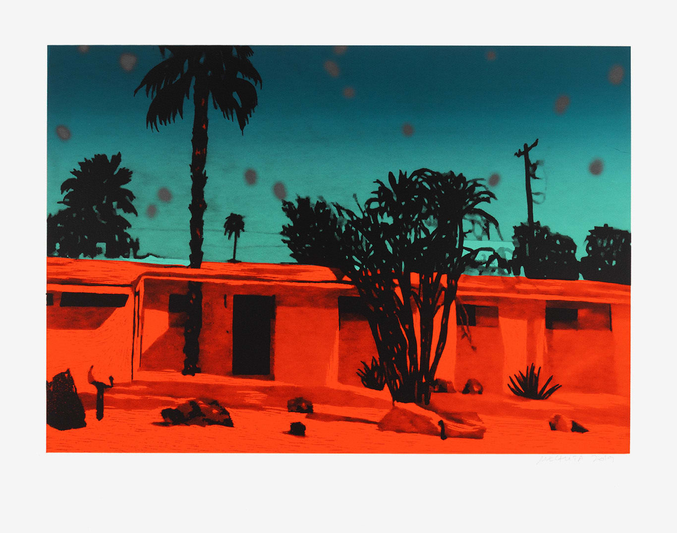 Myriam Mechita / Estampe originale d’artiste / Atelier de sérigraphie d'art TCHIKEBE, Marseille