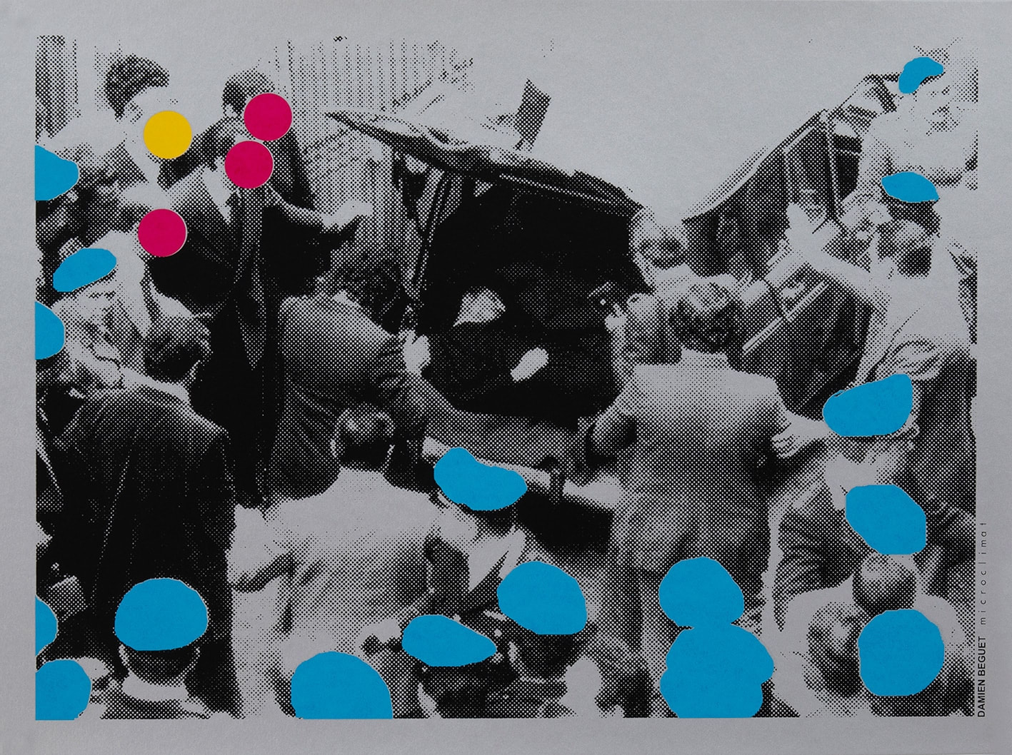 Damien Béguet / Estampe originale d’artiste / Atelier de sérigraphie d'art TCHIKEBE, Marseille