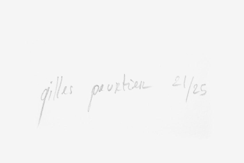 Gilles Pourtier / Sérigraphie / TCHIKEBE