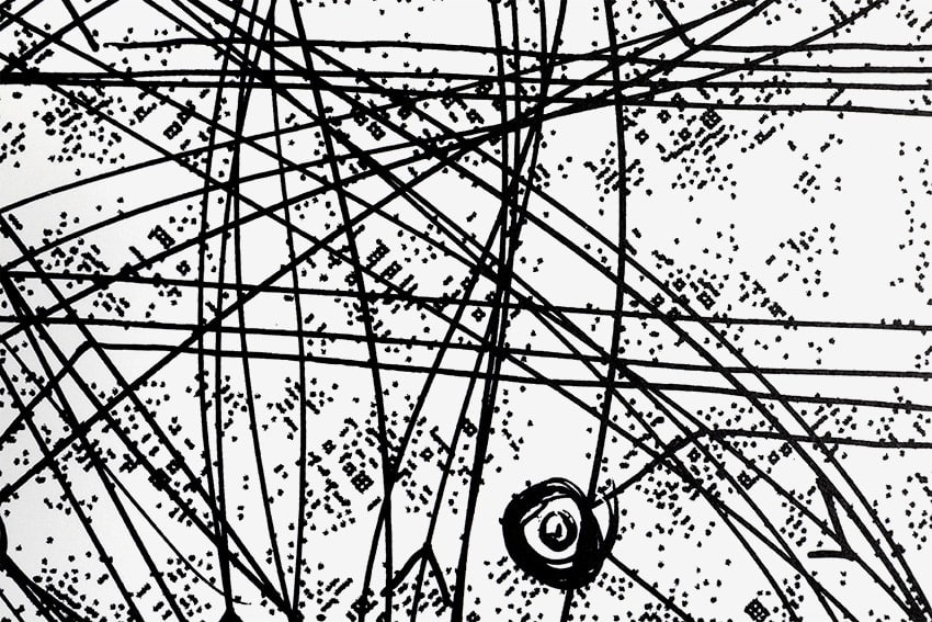 Pascal Broccolichi / Estampe originale d'artiste/ édition d'art / Signée et numérotée / Atelier de sérigraphie d'art TCHIKEBE, Marseille