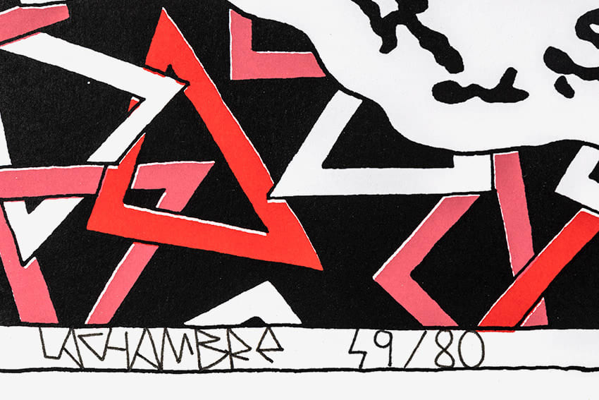 Nicolas Lachambre / Estampe originale d’artiste / Atelier de sérigraphie d'art TCHIKEBE, Marseille