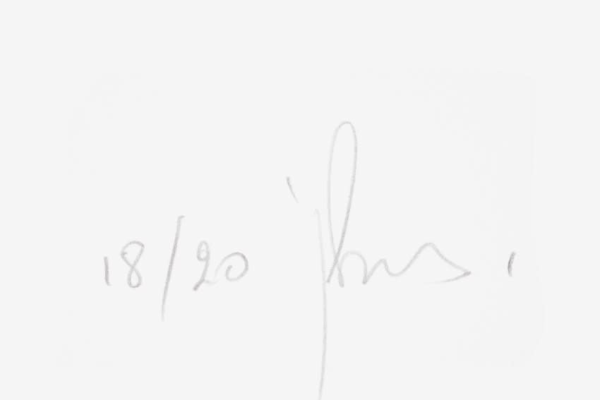 Jean-Luc Moulène / Estampe originale d’artiste / Atelier de sérigraphie d'art TCHIKEBE, Marseille