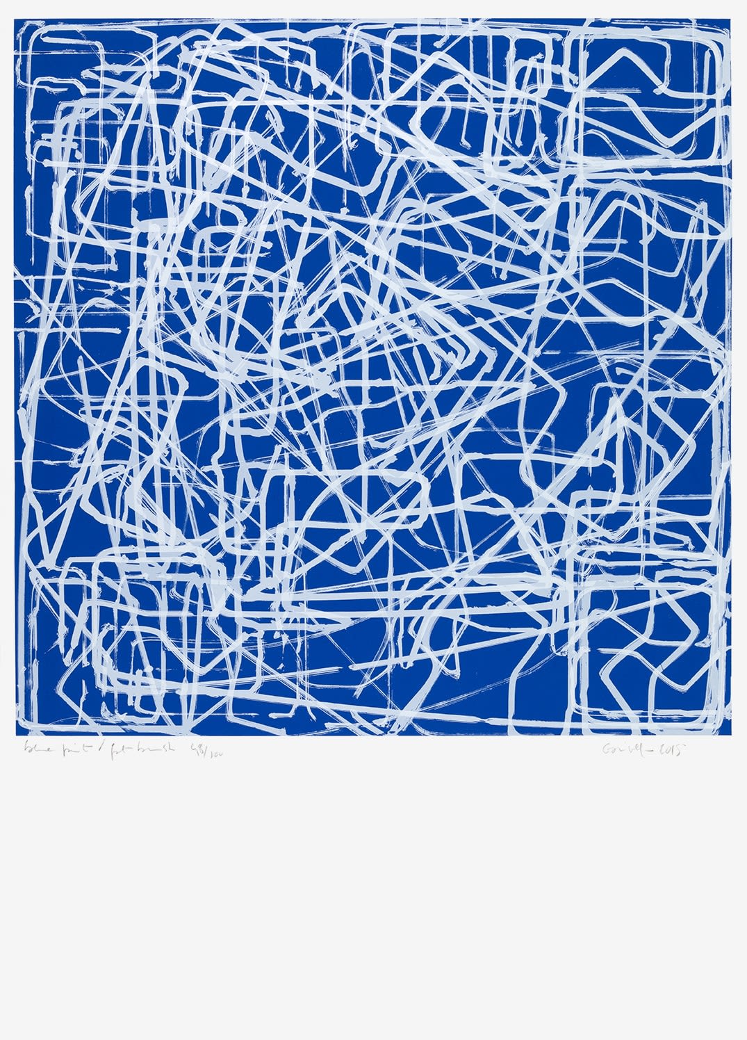 Vincent Ganivet / Estampe originale d’artiste / Atelier de sérigraphie d'art TCHIKEBE, Marseille