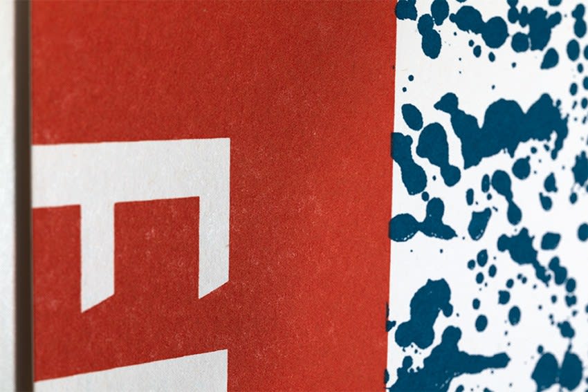 Mothi Limbu / Estampe originale d’artiste / Atelier de sérigraphie d'art TCHIKEBE, Marseille