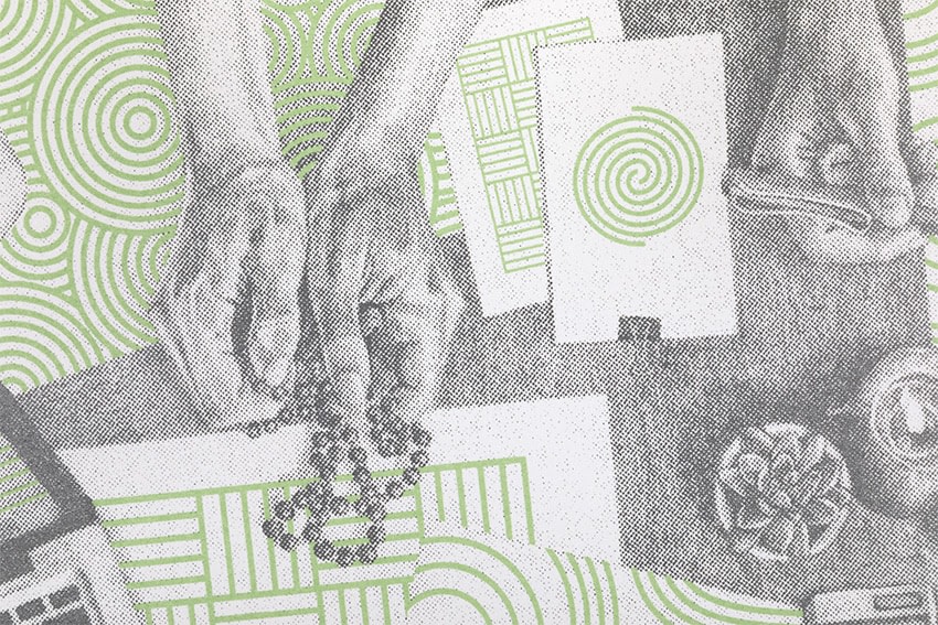 Thomas Tudoux / Estampe originale d’artiste / Atelier de sérigraphie d'art TCHIKEBE, Marseille