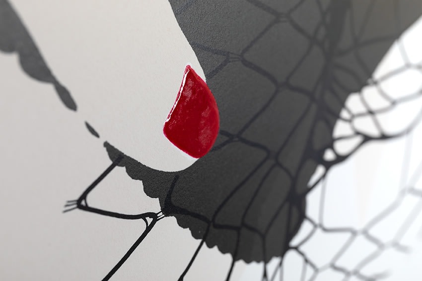 Emmanuelle Villard / Estampe originale d’artiste / Atelier de sérigraphie d'art TCHIKEBE, Marseille