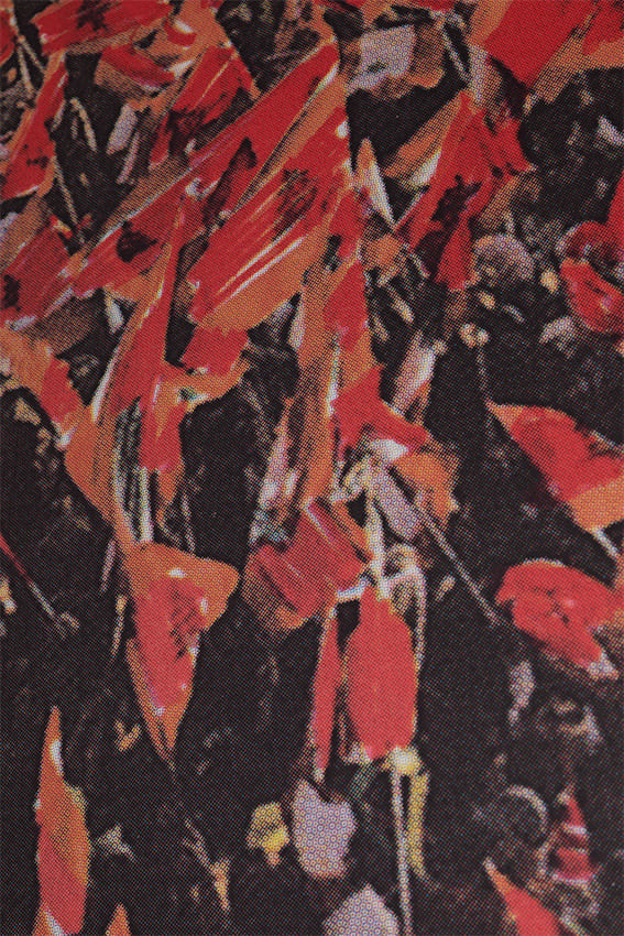 Jean-Luc Moulène / Estampe originale d’artiste / Atelier de sérigraphie d'art TCHIKEBE, Marseille