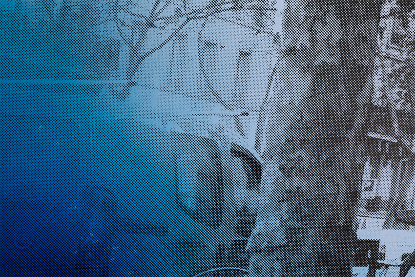 Marcus Butkereit / Estampe originale d'artiste/ édition d'art / Signée et numérotée / Atelier de sérigraphie d'art TCHIKEBE, Marseille