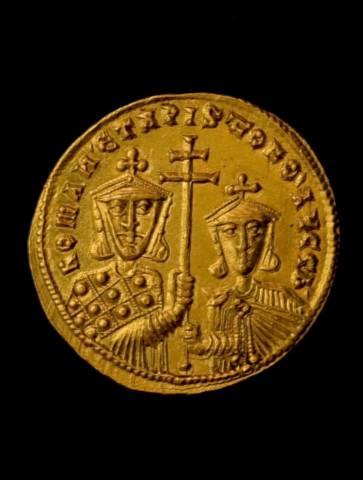 Gold Coin of Romanos I, 10th century