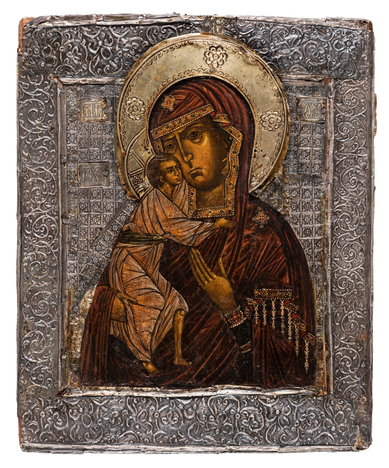 Virgin of the Don (Donskaya), circa 1700