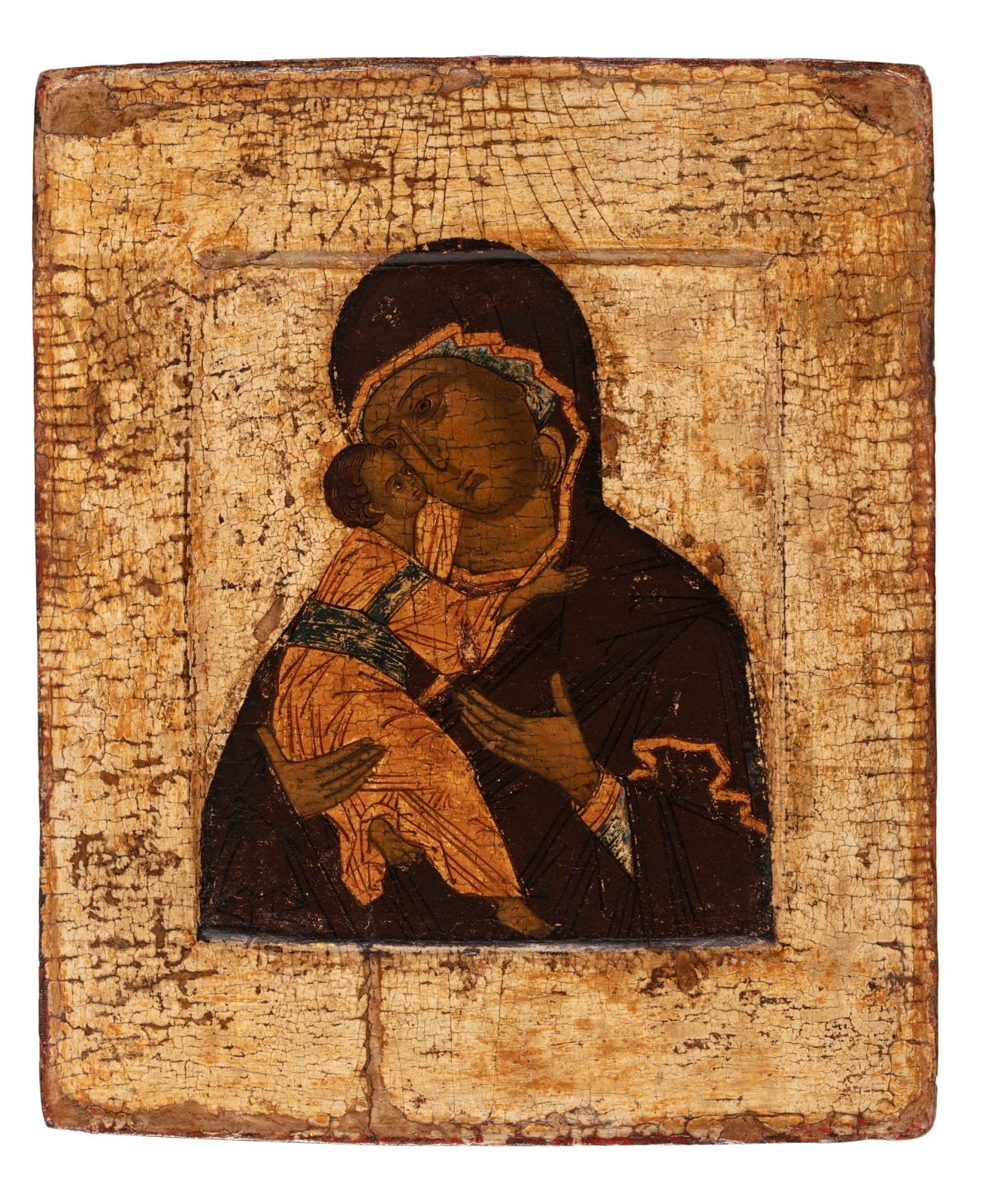 Virgin of Vladimir, first part of the 16th century