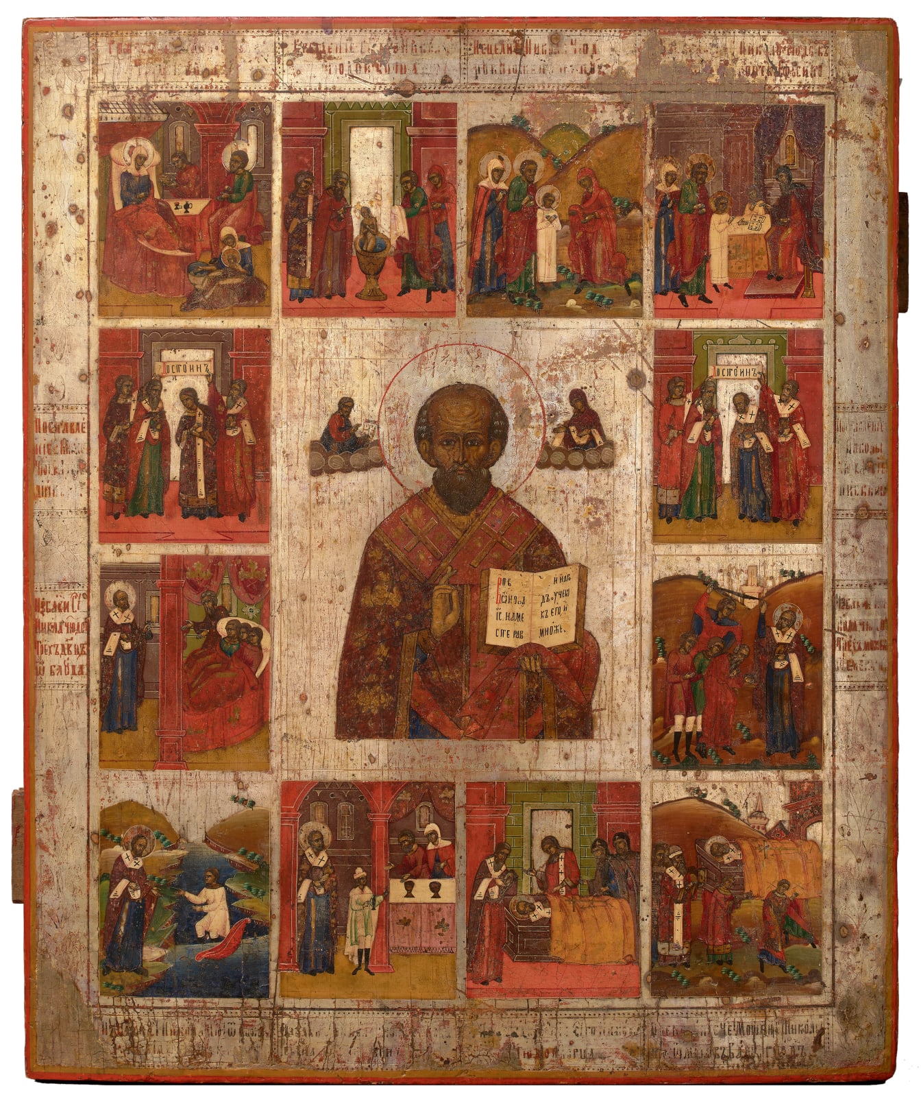 Saint Nicholas and Scenes from his Life