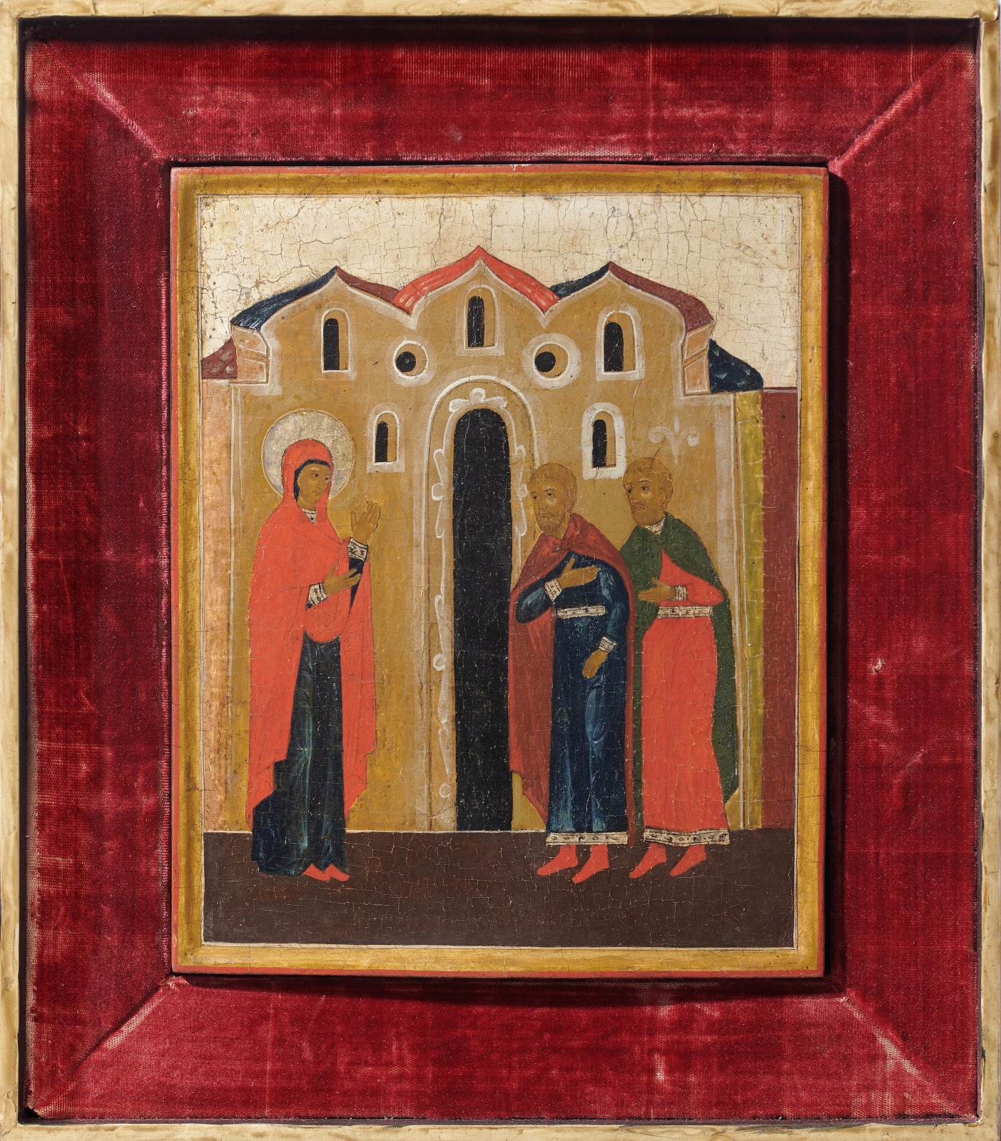 St. Anne and the Two Messengers