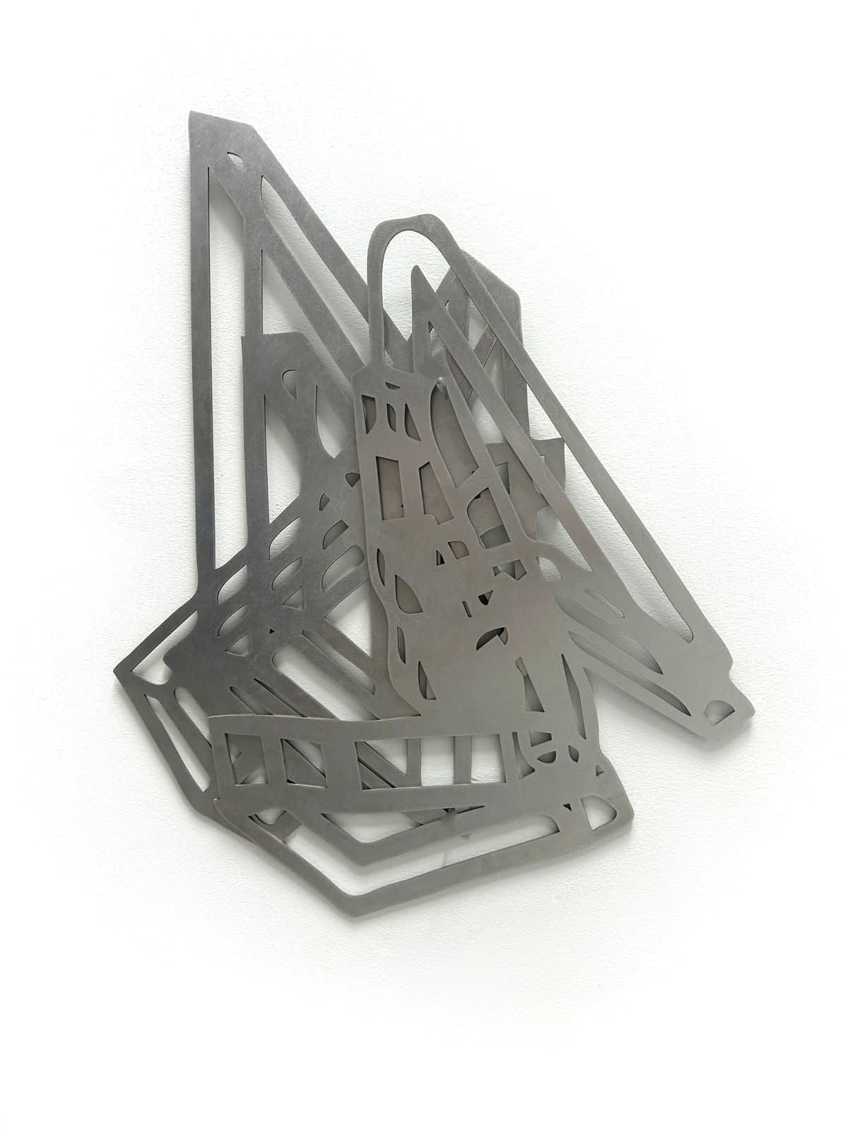 Farah Soltani, 2-D two pieces of 08.09.23, 2023