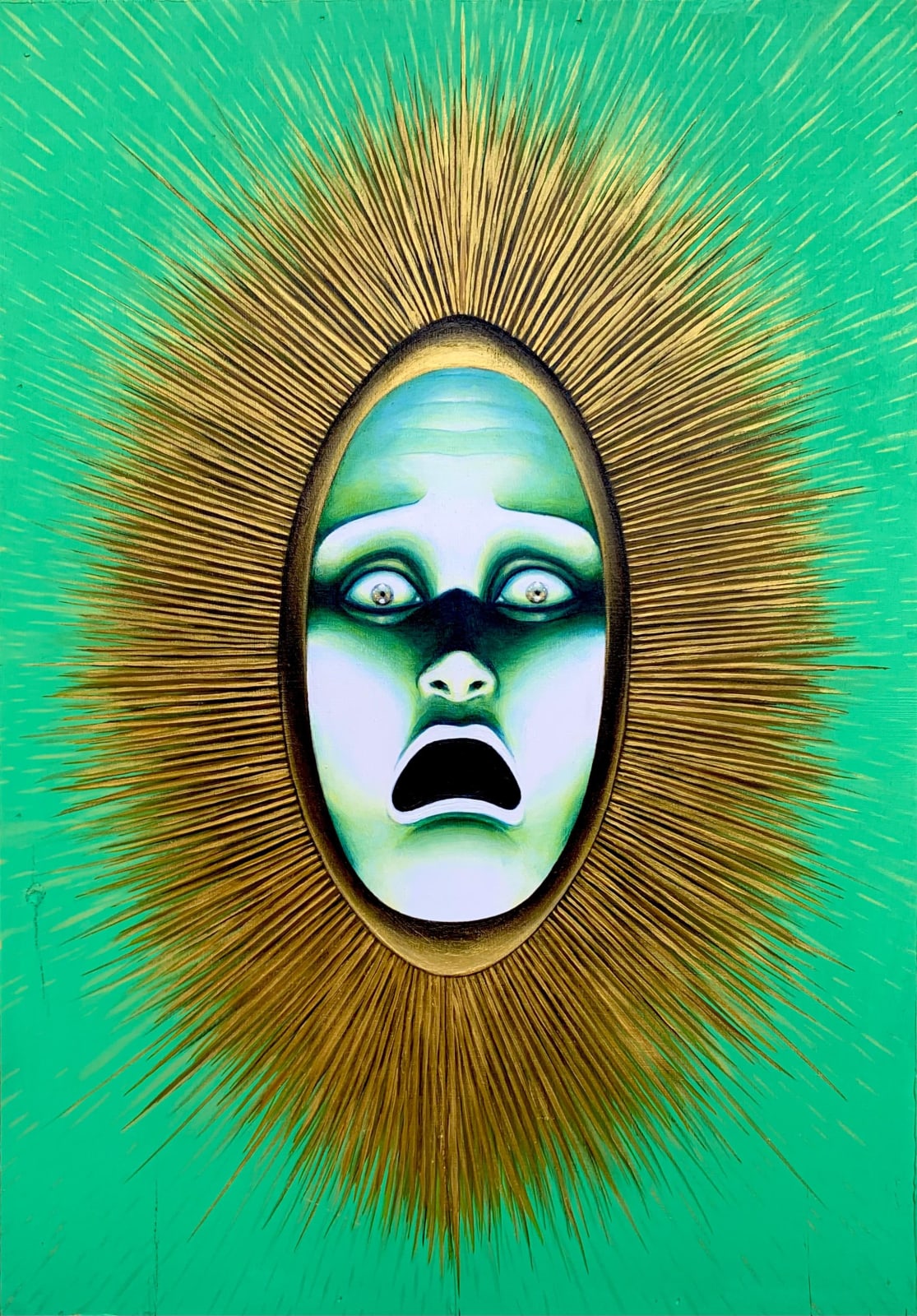 Samo Shalaby, “The Shining” (Sun), 2021