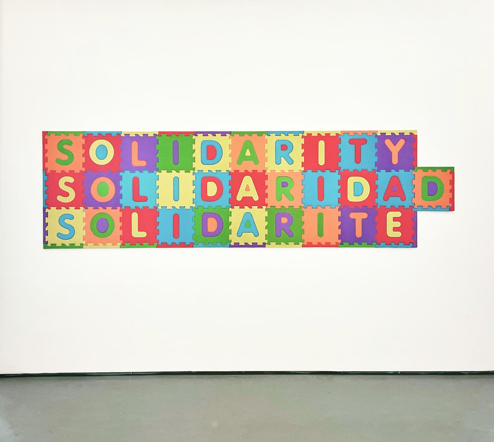 Yucef Merhi, Solidarity. Solidaridad. Soladarite., 2022