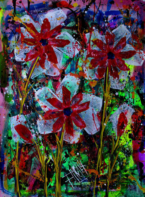 Franck de las Mercedes, Cloud Flowers , 2014