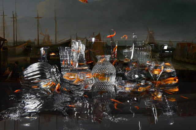 Hans Withoos, City of Goldfish, 2019