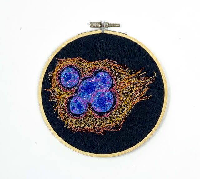 Natalia Schonowski, Human Skin Cell, 2021