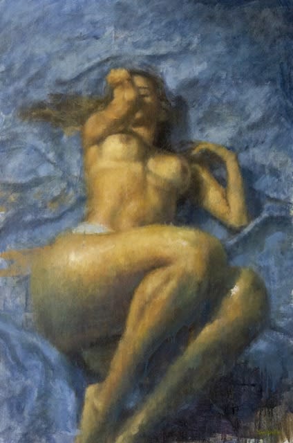 Carlos Antonio Rancaño, Breathing Blue, 2020