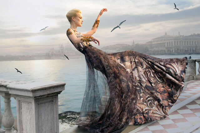 Hans Withoos, Venice, Ellen Is Falling, 2011