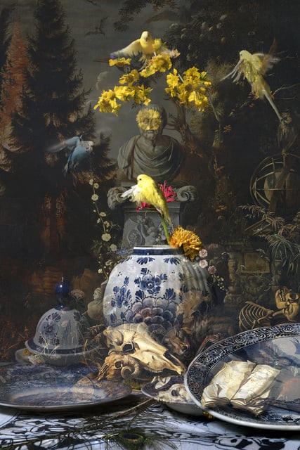 Hans Withoos, Vanitas Met Seneca, 2019