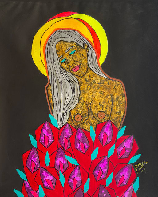Franck de las Mercedes, Five Suns Woman, 2020