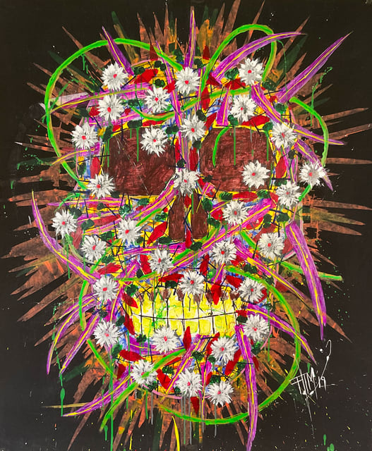 Franck de las Mercedes, God's Skull, 2019