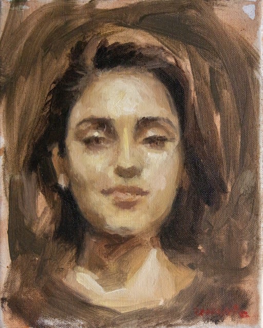 Carlos Antonio Rancaño, Portrait Study No. 2, 2020