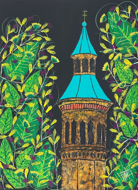 Franck de las Mercedes, High Bridge Water Tower, 2019