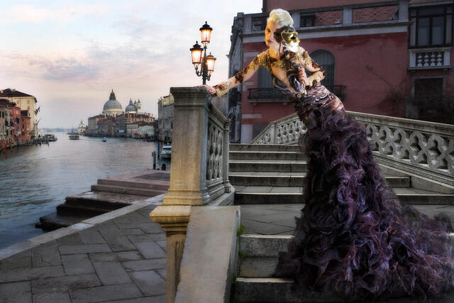 Hans Withoos, Venice, Venezian Mask , 2015