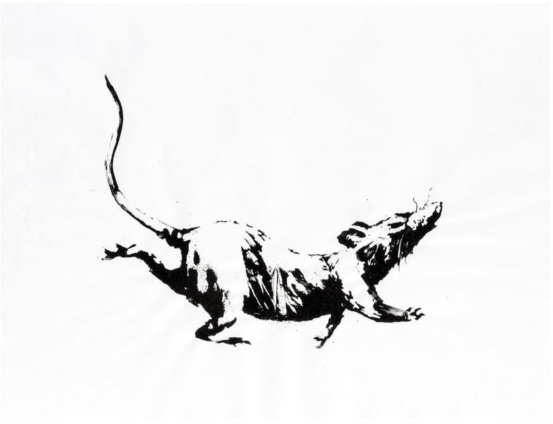 Banksy, Rat - (GDP print)