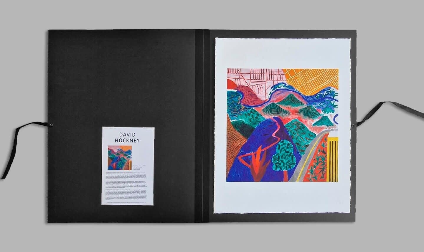 David Hockney, Outpost Drive (Tate Folio)