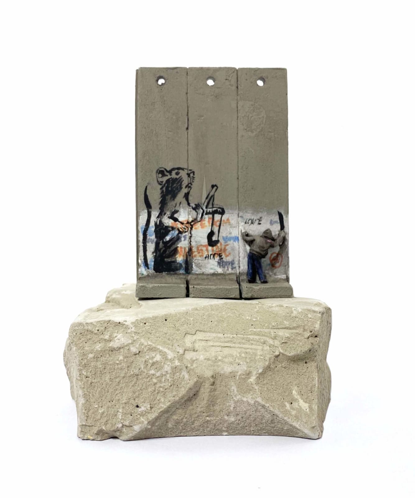 Banksy, Walled Off Hotel Souvenir (Rat)