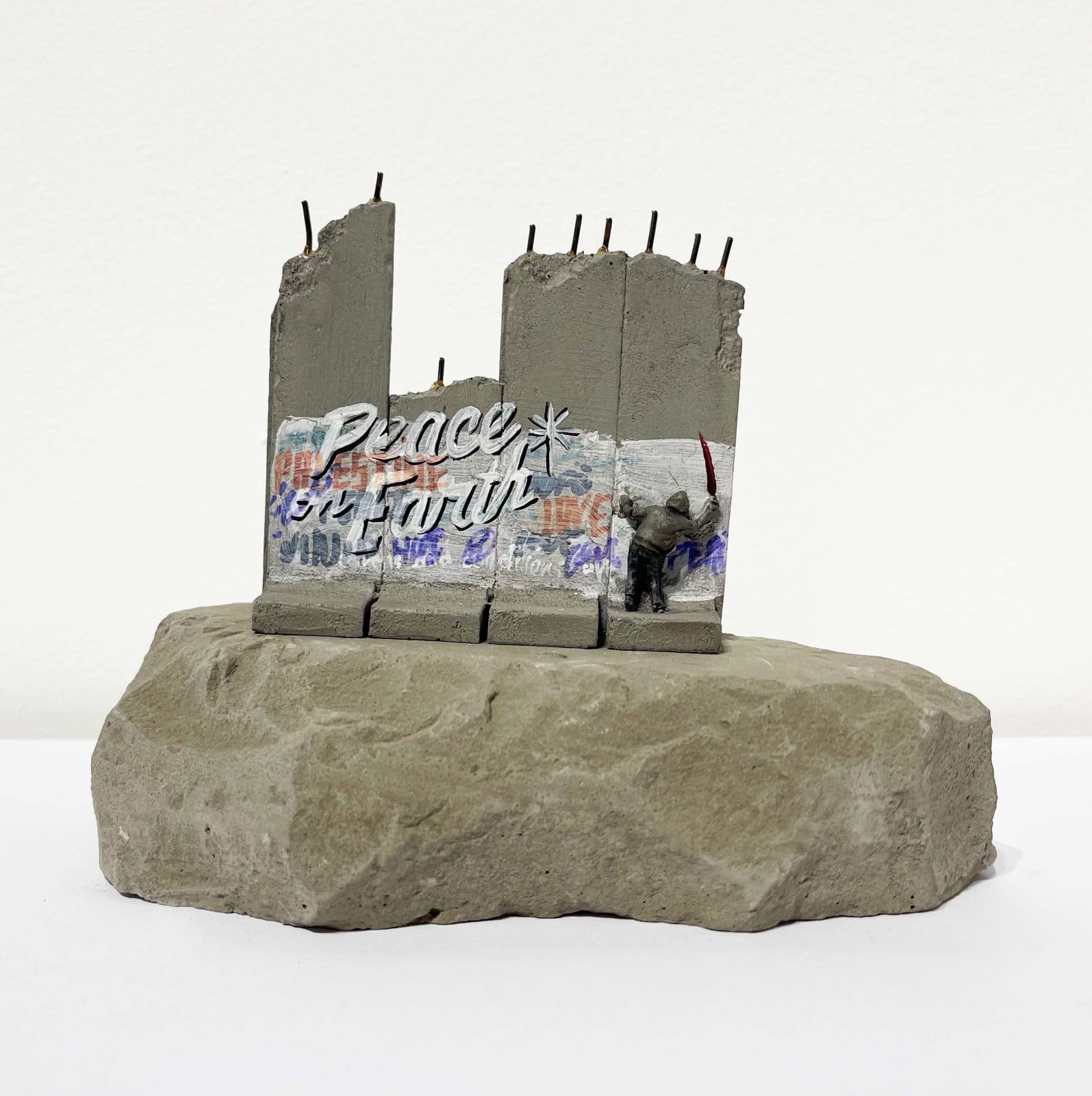 Banksy, Walled Off Hotel Souvenir (Peace on Earth)