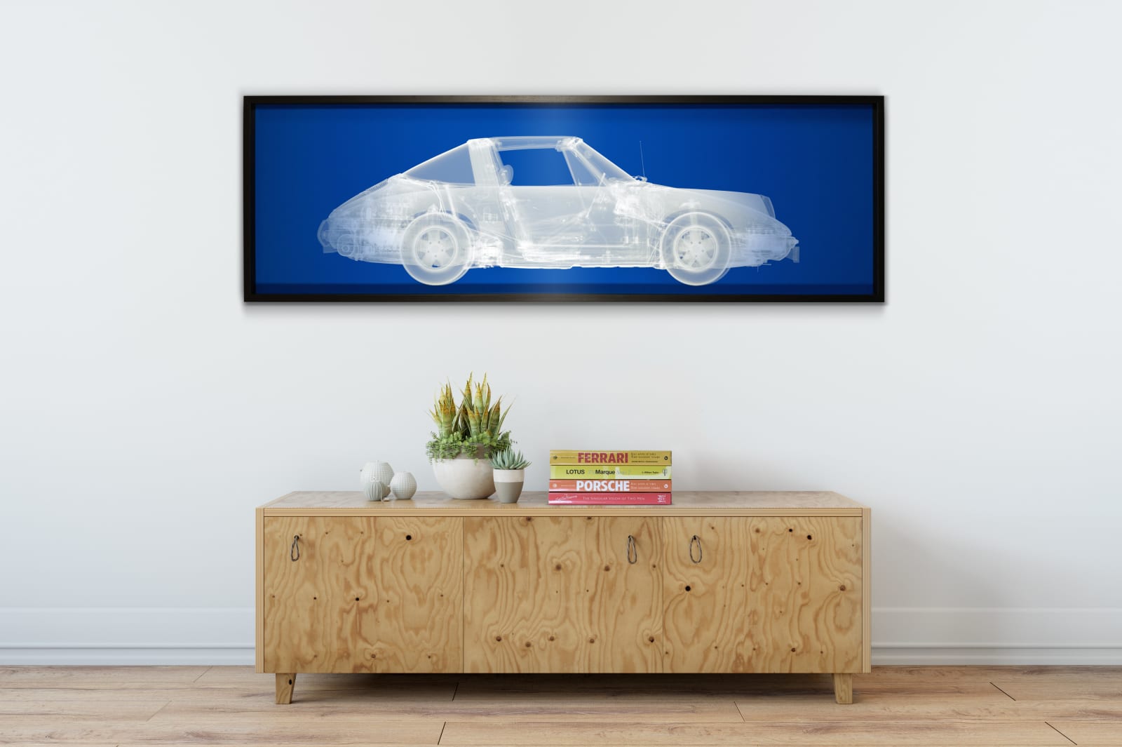 Nick Veasey, Porsche 911 Silver SilXscreen