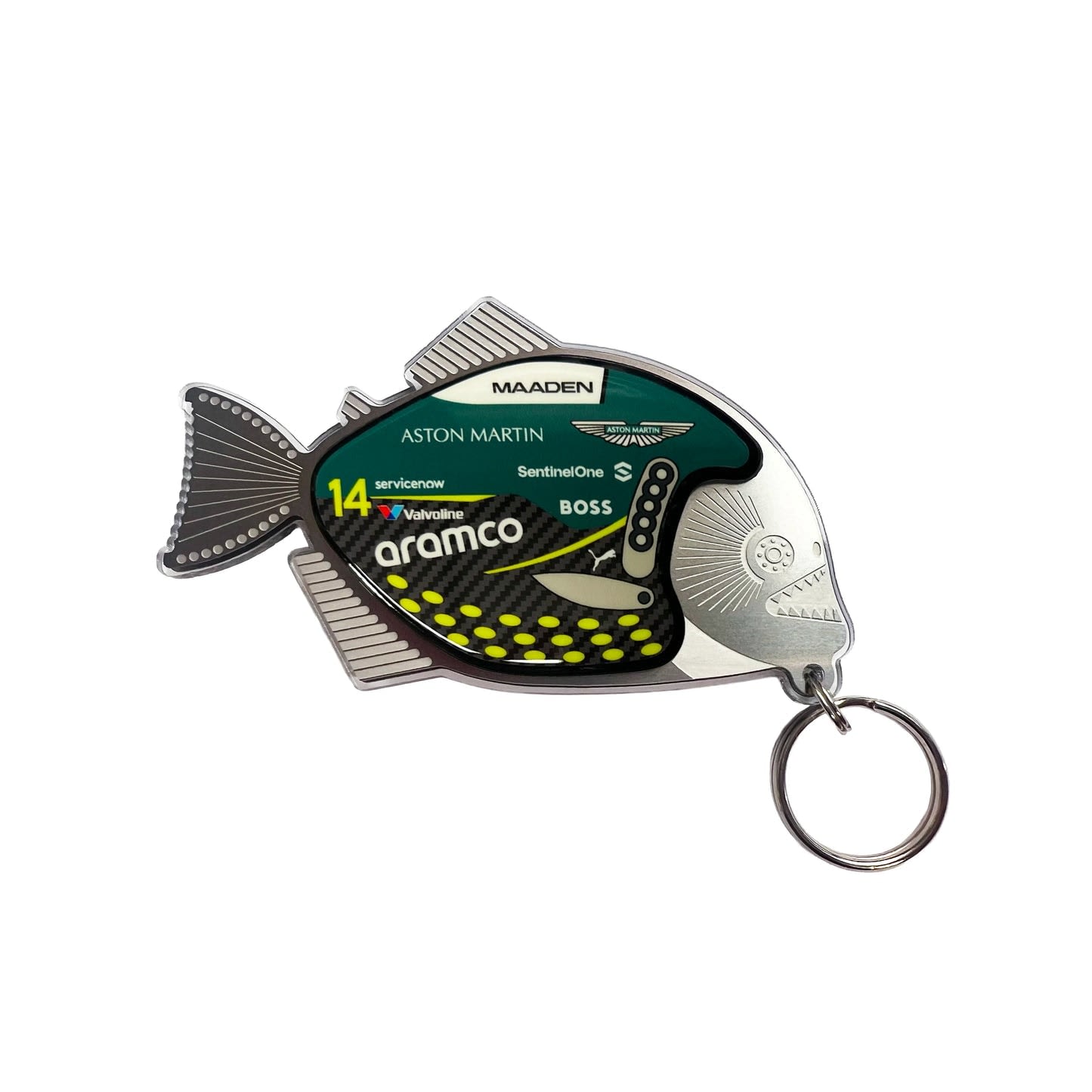 Alastair Gibson, 2025 Racing Piranha Keyring