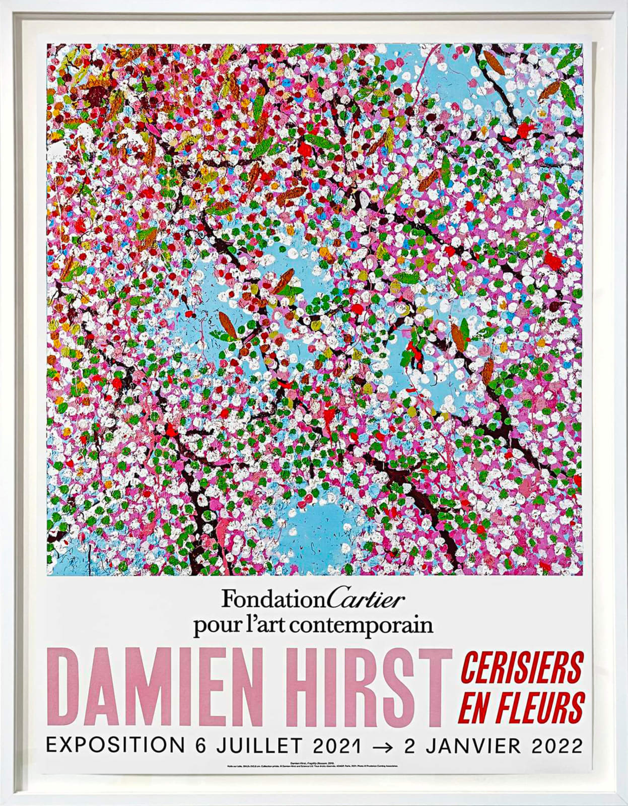 Damien Hirst, Cerisiers En Fleurs