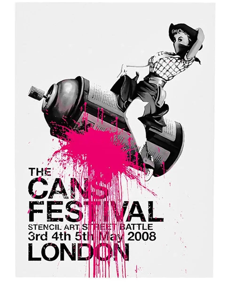 Banksy, Cans Festival Poster