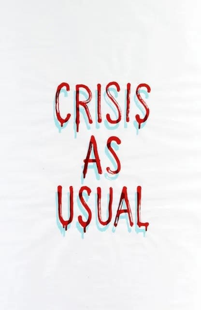 Banksy, Crisis As Usual - (GDP print)