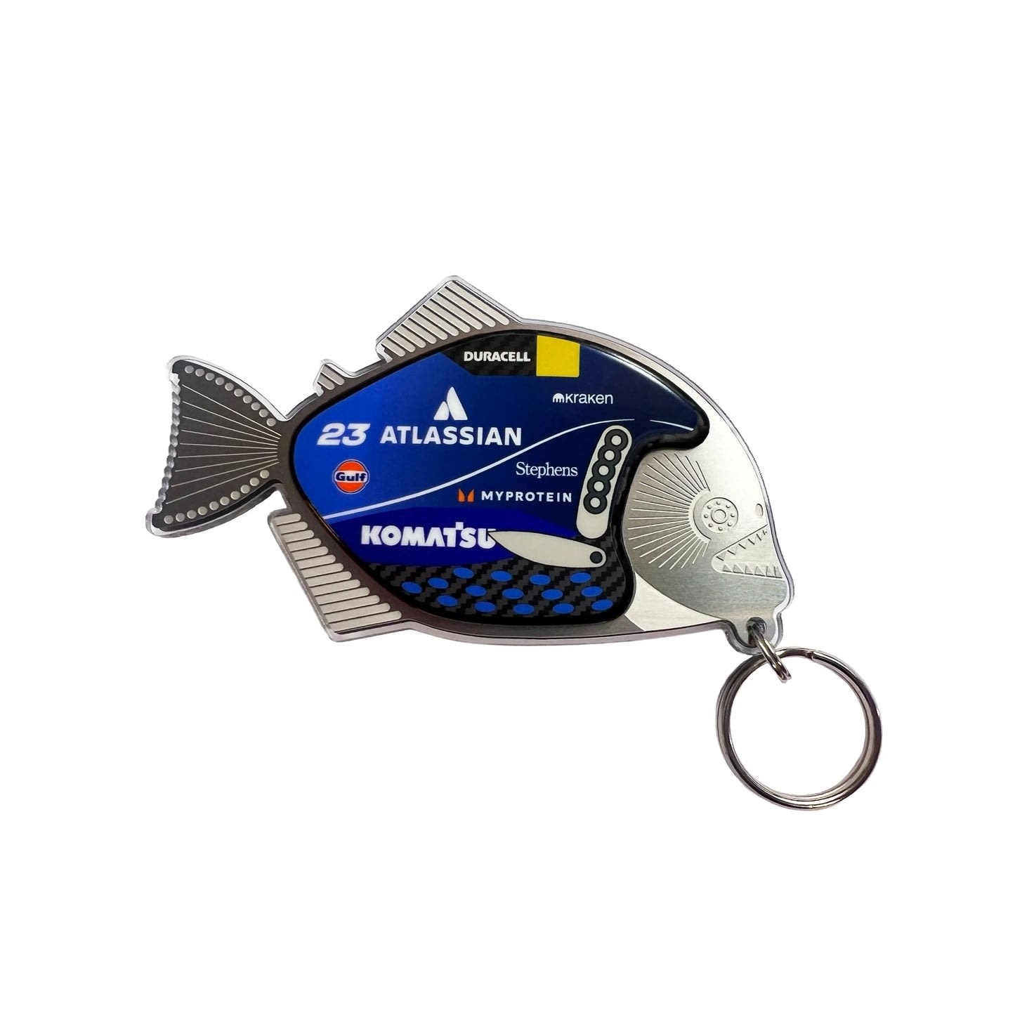 Alastair Gibson, 2025 Racing Piranha Keyring
