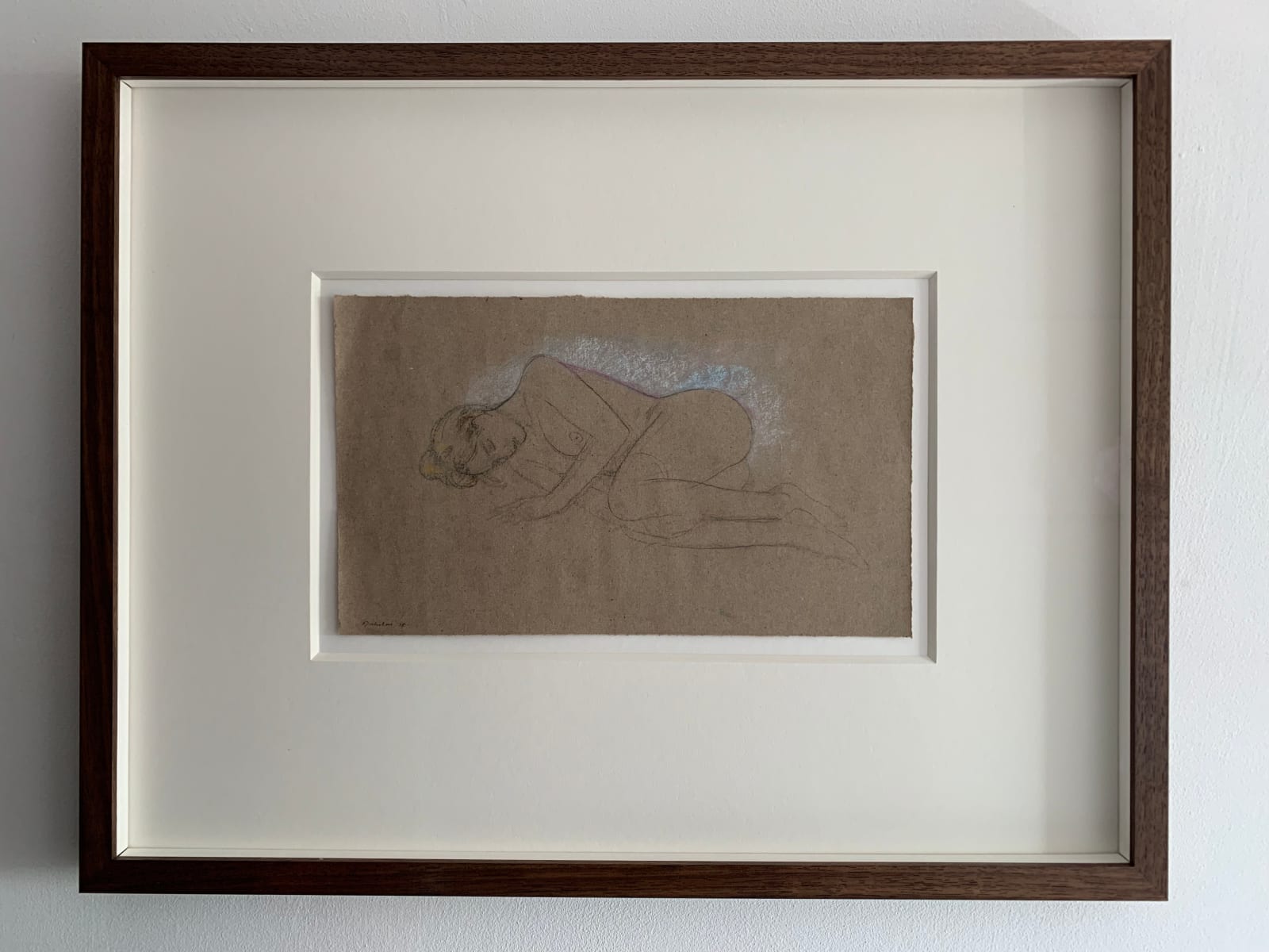 Nicholas Charles Williams, Reclining Female Nude On Right Side